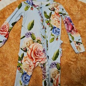 Floral Kids One Piece - Posh Peanut